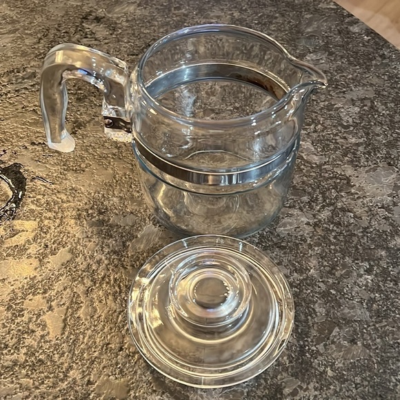 Pyrex Flameware 1.5L 6 Cup Hot Water Tea Coffee Pot - Picture 3 of 10